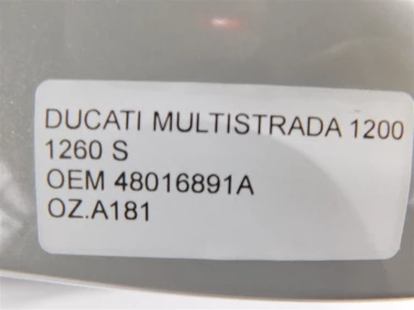 OsŁona nakŁadka zbiornik ducati multistrada 1200 1260s oem 48016891a