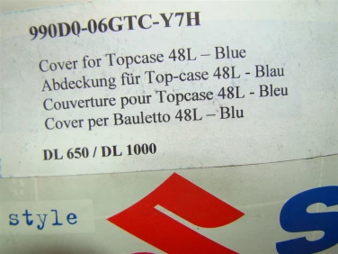 Kufer kufry tyŁ suzuki pokrywa 990d0-06gtc-y7h