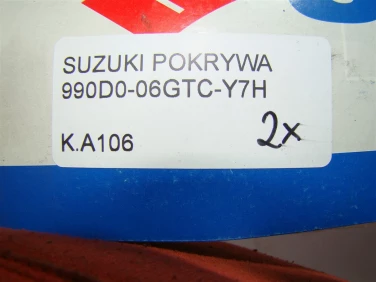 Kufer kufry tyŁ suzuki pokrywa 990d0-06gtc-y7h
