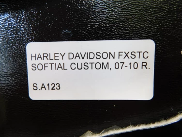 Siedzenie kanapa fotel harley davidson fxstc softial custom 07-10r
