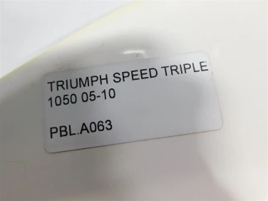 Pokrywa bok boczna lewa triumph speed triple 1050 05-10