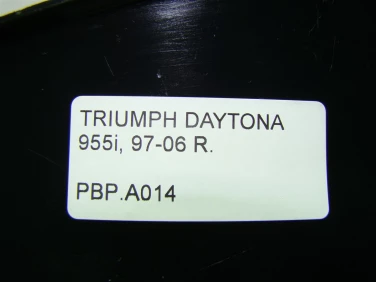 Pokrywa bok boczna prawa triumph daytona 955i 97-06