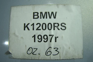 OsŁona zbiornik ŁĄcznik nakŁadka bmw k1200rs 1997