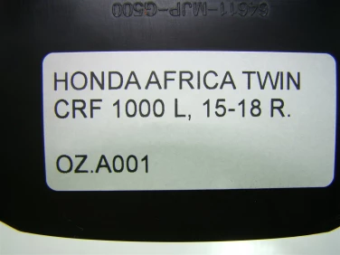 OsŁona nakŁadka zbiornik honda africa twin crf1000l 18-19