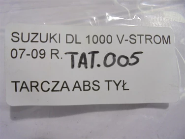 Tarcza abs tyŁ suzuki dl1000 v-strom 07-09r