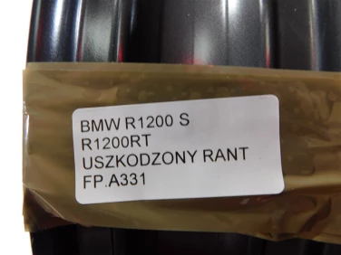 Felga koŁo przÓd bmw r1200s r1200rt uszkodzony rant