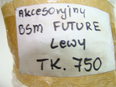 TŁumik wydech  uniwersalny bsm future lewy