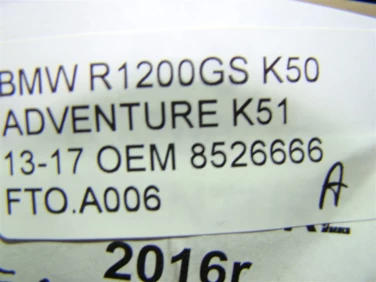 ObrĘcz rawka felga tyŁ bmw r1200gs k50 adventure k51 13-17r oem 8526666