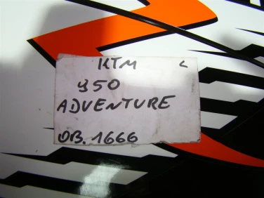 Owiewka boczna plastik przÓd ktm 950 adventure lewa