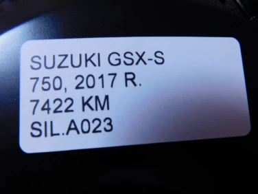 Silnik engine suzuki gsx-s 750 2017r 7422 km