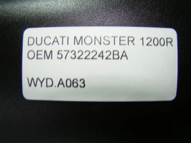 Wydech koŃcowy tŁumik ducati monster 1200r oem 57322242 ba