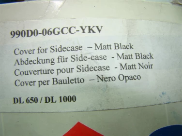 Kufer kufry tyŁ suzuki pokrywa 990d0-06gcc-ykv