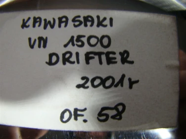 Airbox filtr chrom kawasaki vn 1500 drifter 2001r