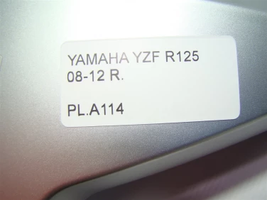 PŁug plastik owiewka yamaha yzf r125 08-12r