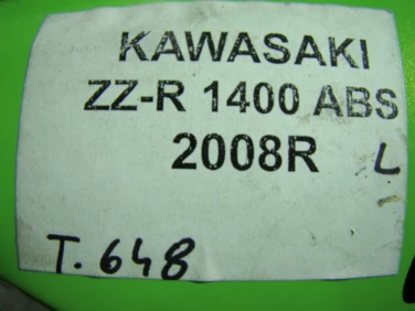 Ogon owiewka tyŁ bok plastik kawasaki zz-r 1400 abs w 2008r