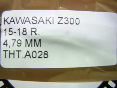 Tarcza abs hamulcowa tyŁ kawasaki z300 15-18