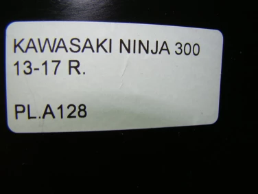 PŁug plastik owiewka kawasaki ninja 300 13-17r