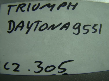 Czacha przÓd owiewka plastik triumph daytona 955i