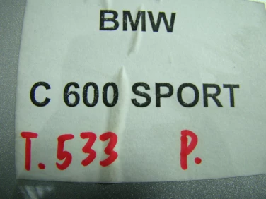 Ogon owiewka tyŁ bok plastik bmw c600 sport prawa