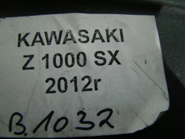 BŁotnik tyŁ tylny kawasaki z1000sx 2012r