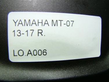 ŁĄcznik ogon plastik tyŁ yamaha mt-07 13-17
