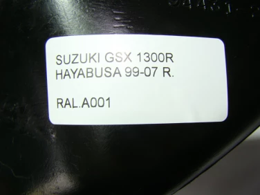 Rura dolot airbox lewa suzuki gsx 1300 r hayabusa 99-07r