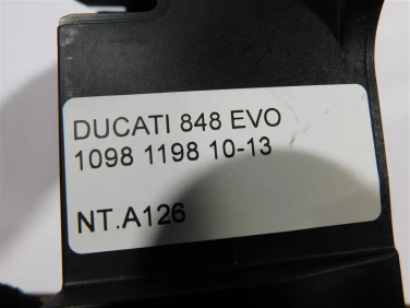 Nadkole bŁotnik tyŁ plastik ducati 848 evo 1098 1198 10-13
