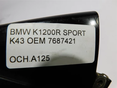 OsŁona chŁodnica przÓd bmw k1200r sport k43 oem 7687421