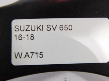 Plastik wypeŁnienie owiewka suzuki sv 650 16-18