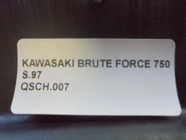 Schowek plastik kawasaki kvf 750 brute force