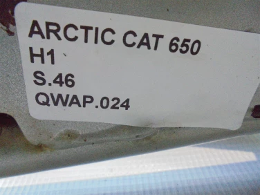 Wahacz zawieszenie przÓd arctic cat 650 h1