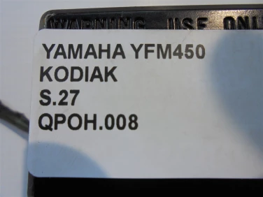 Pompa hamulcowa yamaha yfm 450 kodiak