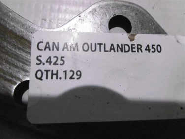 Tarcza hamulec can am outlander 450