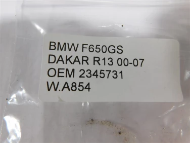 Plastik wypeŁnienie owiewka bmw f650gs dakar r13 00-07 oem 2345731