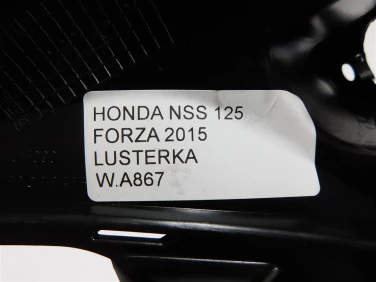 Plastik wypeŁnienie owiewka honda nss 125 forza 2015 lusterka