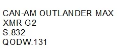 OsŁona wahacz wahaczy can-am outlander max xmr g2 