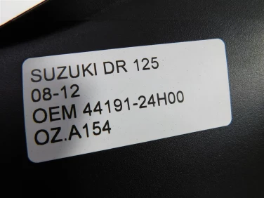 OsŁona nakŁadka zbiornik suzuki dr 125 08-12 oem 44191-24h00