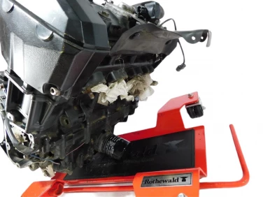 Silnik engine kawasaki z750 2005 48900 km uszkodzony