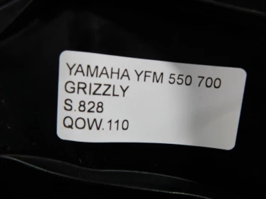 OsŁona tŁumika wydechu yamaha yfm 550 700 grizzly 