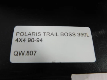 WypeŁnienie plastik polaris trail boss 350 l 4x4 90-94 