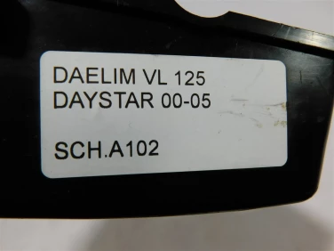 Schowek plastik daelim vl 125 daystar 00-05