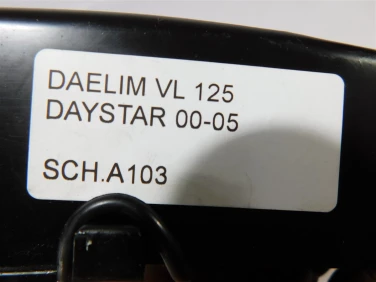 Schowek plastik daelim vl 125 daystar 00-05