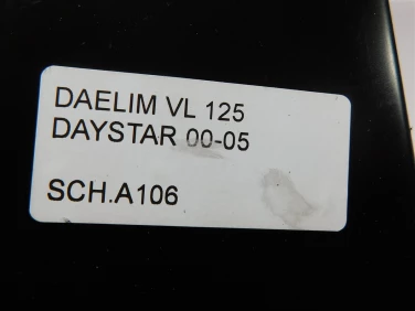 Schowek plastik daelim vl 125 daystar 00-05