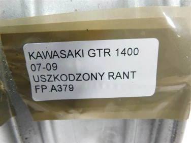 Felga koŁo przÓd kawasaki gtr 1400 07-09 