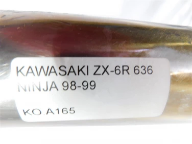 Kolanko kolektor wydech kawasaki zx-6r 636 ninja 98-99 