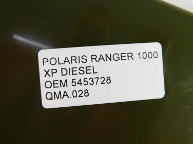 Maska plastik bŁotnik polaris ranger 1000 xp diesel oem 5453728