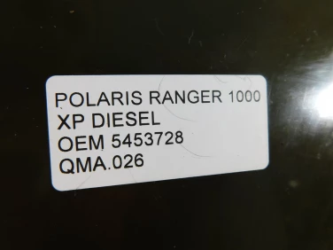 Maska plastik bŁotnik polaris ranger 1000 xp diesel oem 5453728