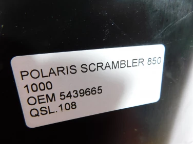 StopieŃ podnÓŻek lewy polaris scrambler 850 1000 oem 5439665