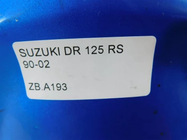 Zbiornik paliwa bak suzuki dr 125 rs 90-02 