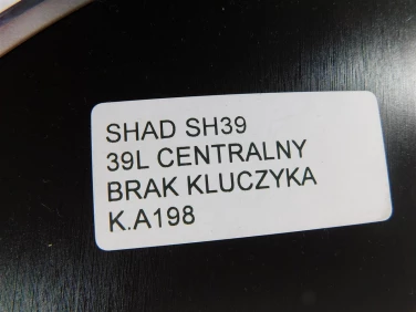 Kufer kufry tyŁ shad  sh39 39l centralny brak kluczyka